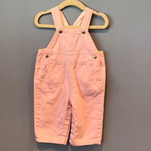 Cotton Overalls w/ Snap Bottom